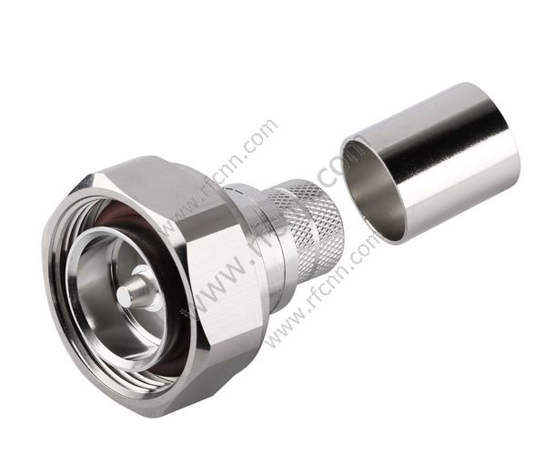 DIN 7/16 Мужской прямой обжим для LMR600 - RF разъем