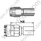SMC мужчина для RG402 RF разъема