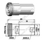 DIN 7/16 Женщина для 1/2 "Super Gyble Cable RF разъема
