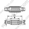 MMCX Seal Crimp для RG174 RF разъема