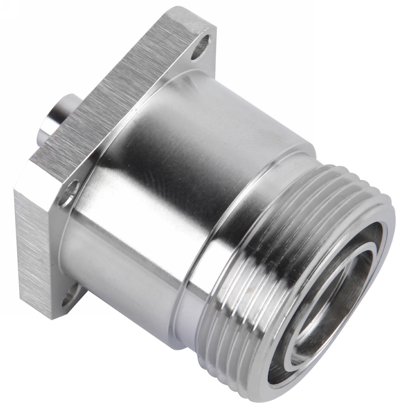 DIN 7/16 Женский фланцевый микрослойковый разъем Rf -flange тип