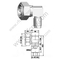 DIN 7/16 мужской прямой угол для 1/2 "Super гибкий кабель RF разъем RF