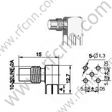 SMC мужской прямой угол для разъема RG402 RF