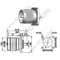 UHF мужской фланец монтажный разъем RF
