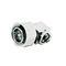 Mini DIN 4.3 / 10 мужской правый угол парики1 / 2 '' Superflex кабель