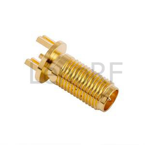 SMA Jack обратная полярность краевой монтаж для разъема RF PCB