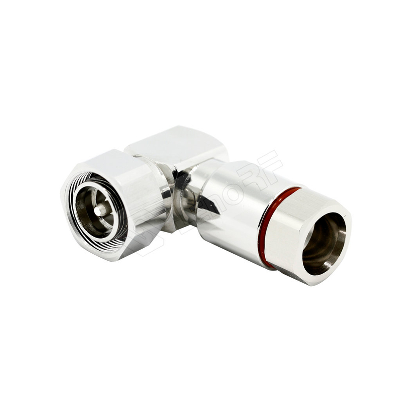 Mini DIN 4,3 / 10 мужской прямой зажим для угла на 1/2 '' Superflex